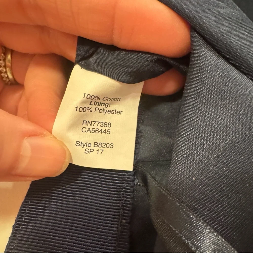 J. Crew Pencil Skirt Hot Pink/Navy- Size 2‎